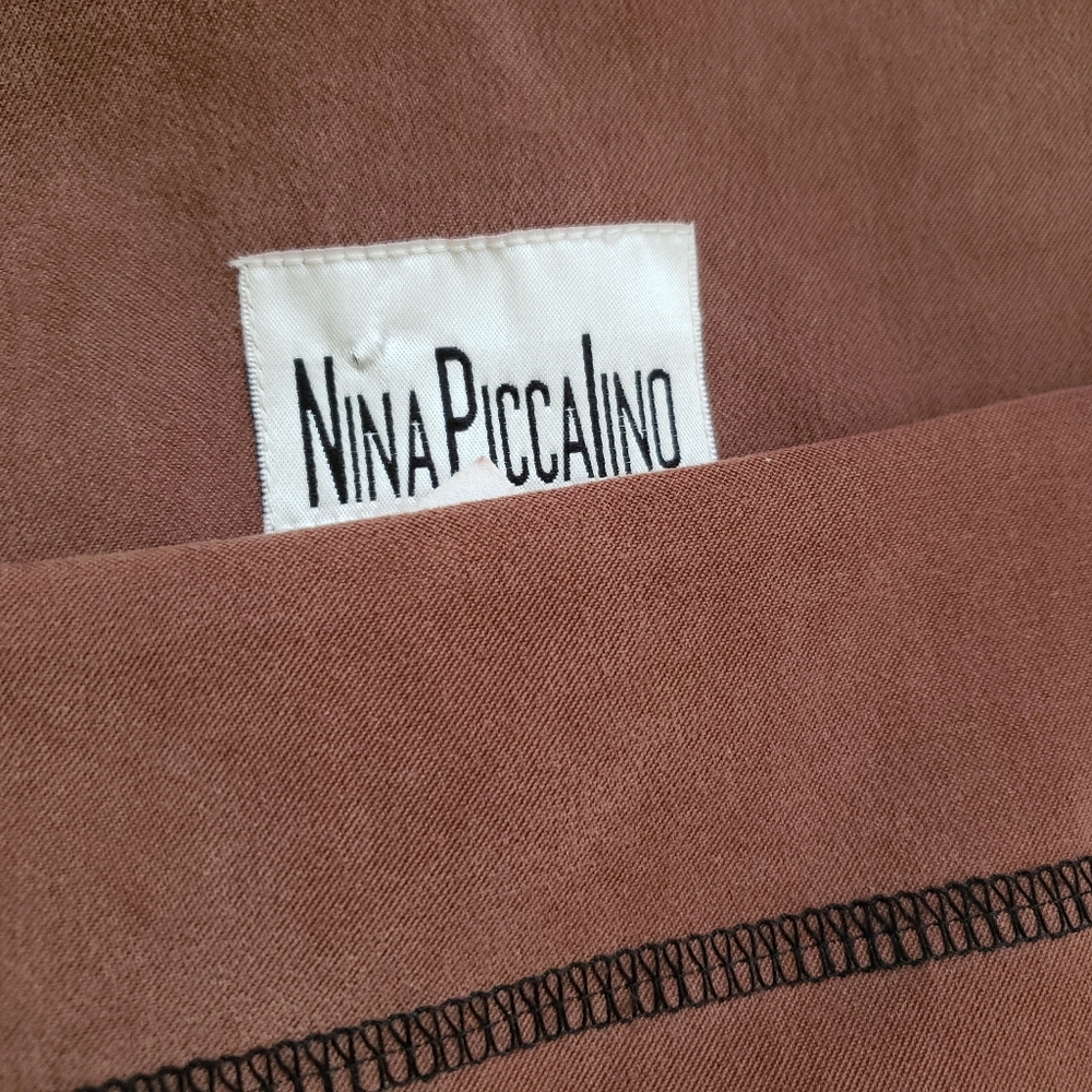 Vintage Nina Piccalino dress size 10 - Picture 5 of 9